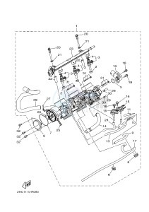 YXZ1000R YXZ10YEXJ YXZ1000R (B0FA) drawing THROTTLE BODY ASSY 1