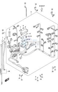 DF 300AP drawing Harness