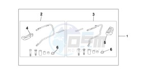 CBF1000T9 UK - (E / ABS MKH) drawing PANNIER STAY