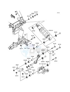 VULCAN_S_ABS EN650BFF XX (EU ME A(FRICA) drawing Suspension/Shock Absorber