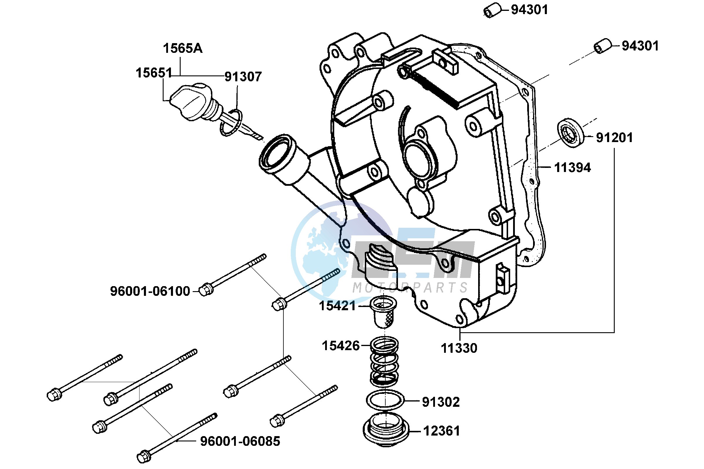 Right Crankcase Cover