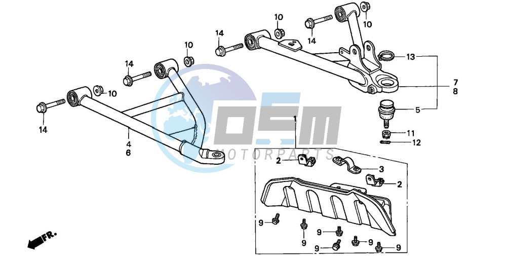 FRONT ARM/FRONT GUARD