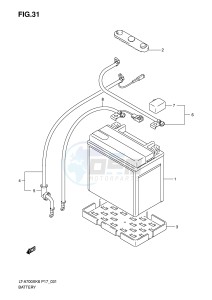 LT-A700X (P17) drawing BATTERY