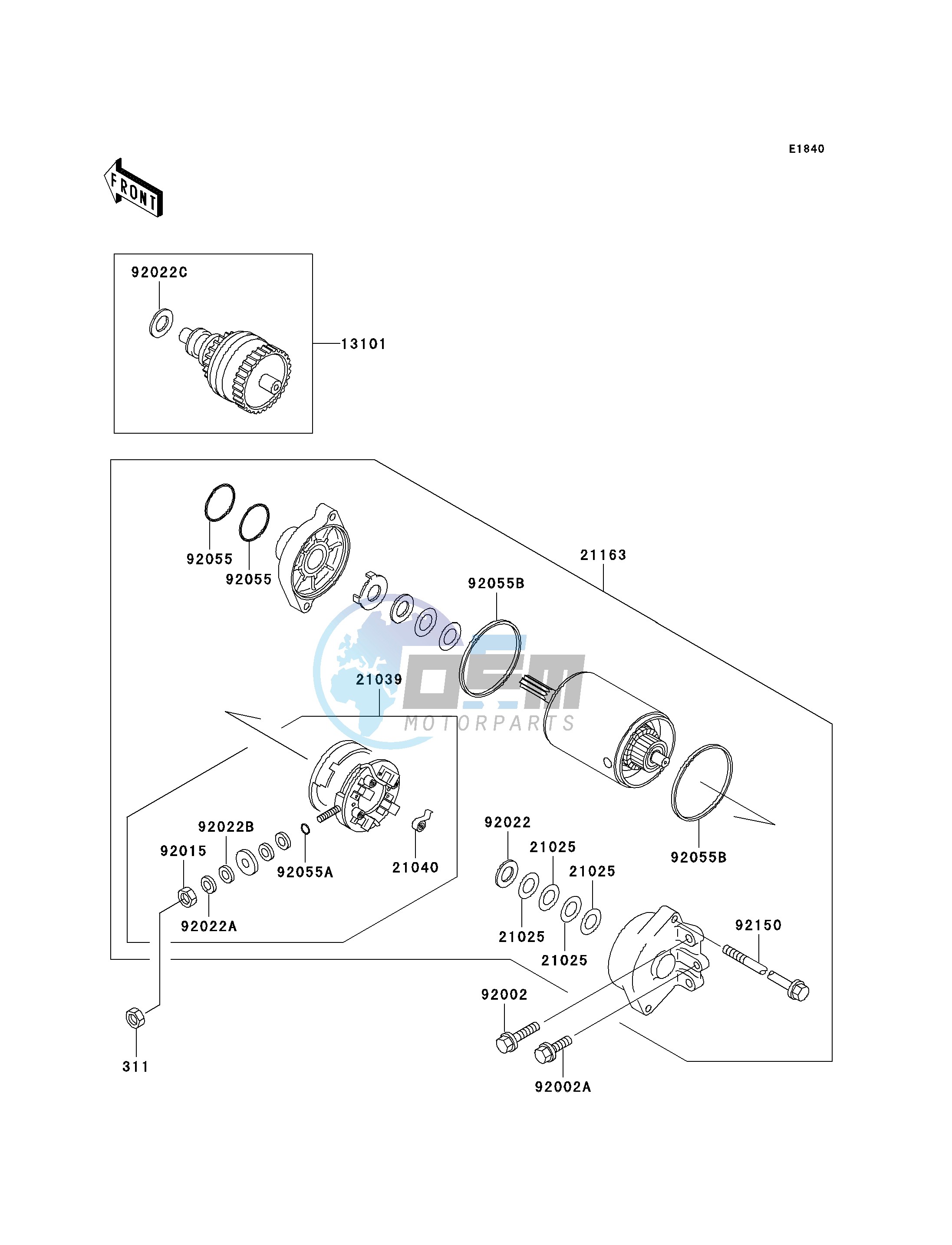 STARTER MOTOR