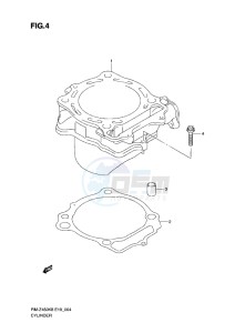 RM-Z 450 drawing CYLINDER (K8-L1)