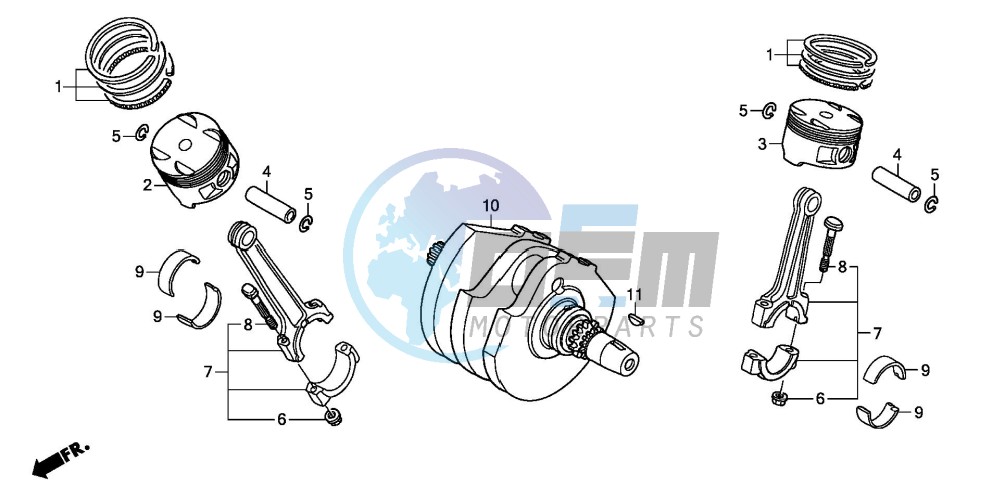 CRANKSHAFT/PISTON