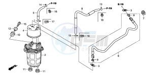 TRX420FM FOURTRAX drawing FUEL PUMP