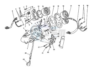 MITO EVOL.125 drawing SPEEDOMETER