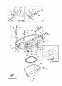 40VEOL drawing BOTTOM-COWLING