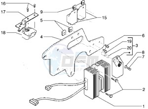 X9 500 drawing Electric devices - Voltage regulator