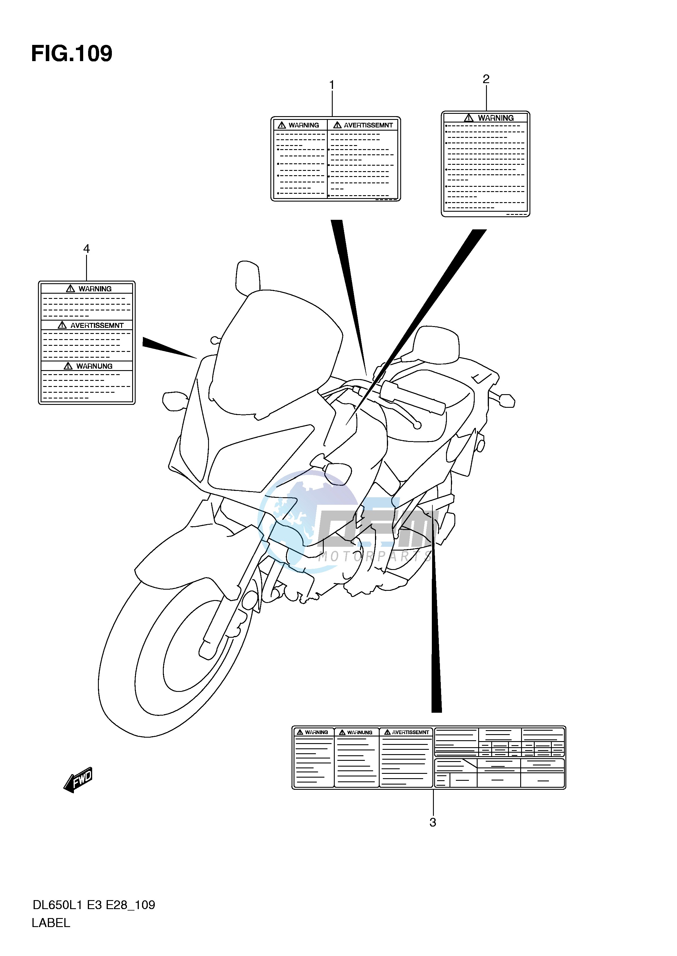 LABEL (DL650L1 E28)