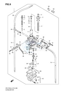 DR-Z125L EU drawing CARBURETOR