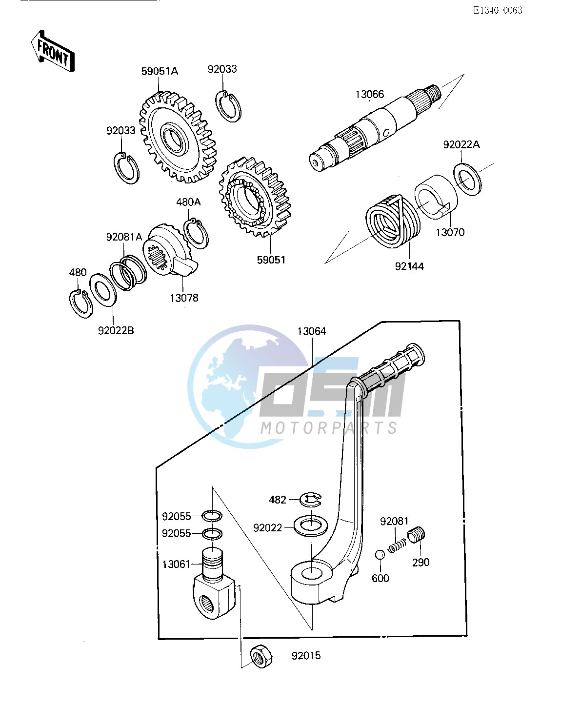 KICKSTARTER MECHANISM