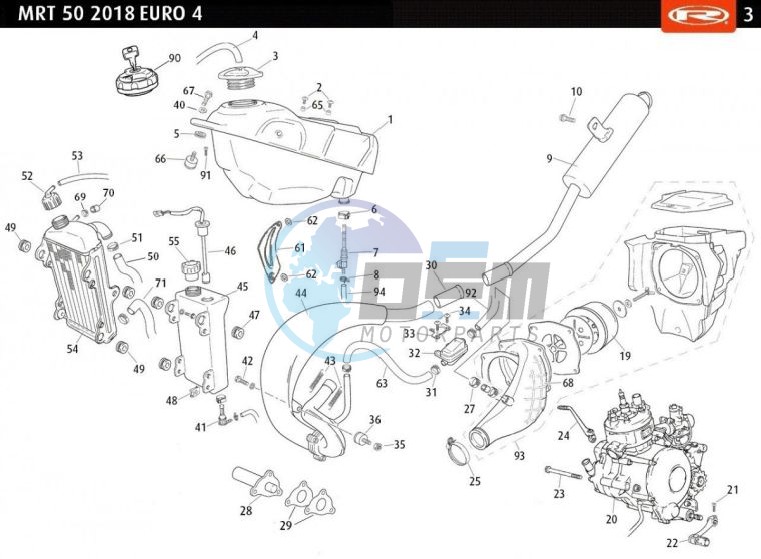 TANK-EXHAUST-RADIATOR