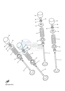 FZ8-N 800 FZ8 (NAKED) (39PL) drawing VALVE