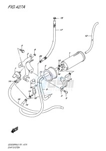 GSX-250 RA drawing EVAP SYSTEM