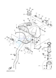 XT1200Z SUPER TENERE ABS (2BSC) drawing FUEL