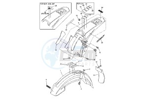 WR F 450 drawing FENDER