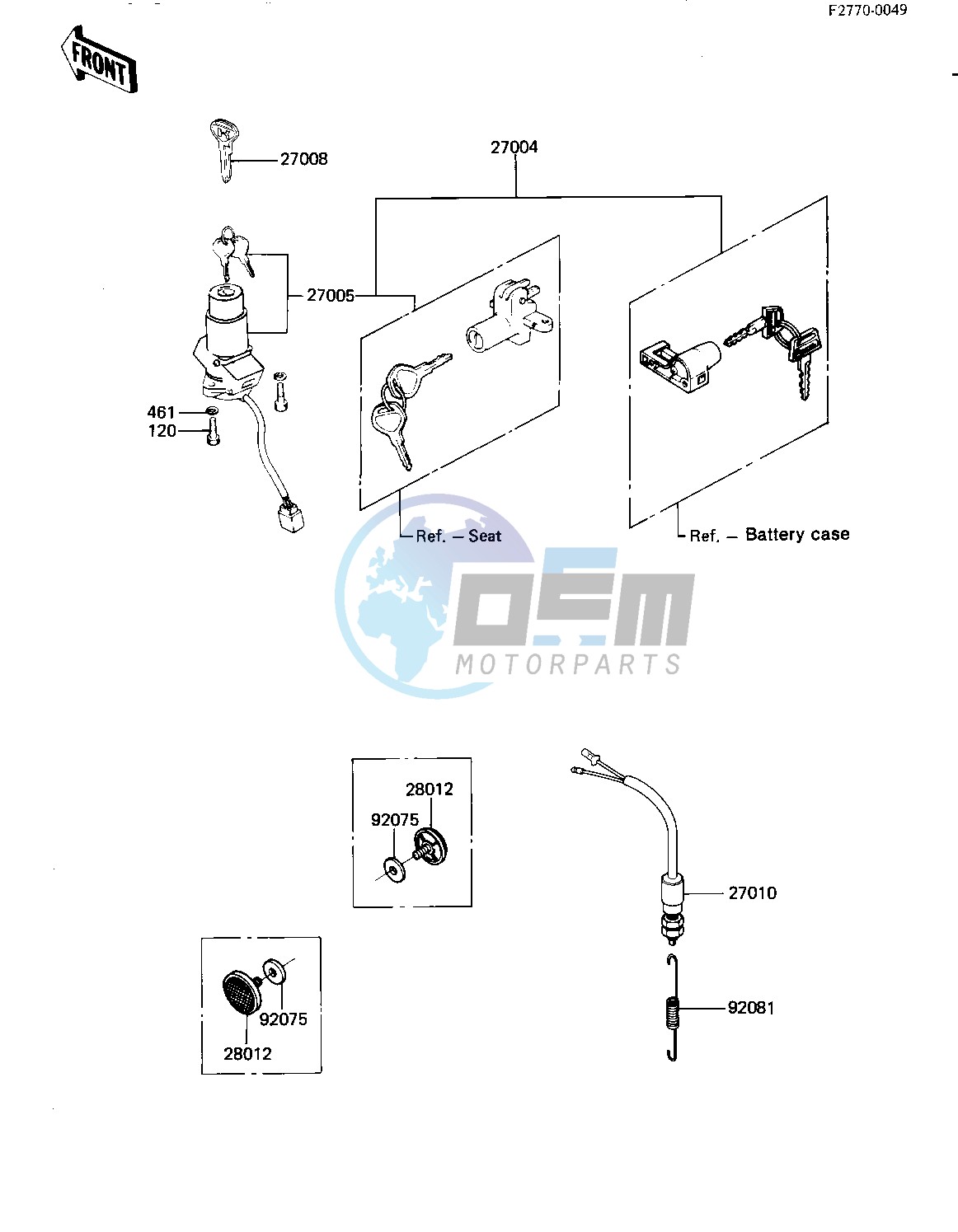 IGNITION SWITCH_LOCKS_REFLECTORS