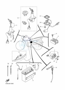 YBR125EGS YBR125G (43BL) drawing ELECTRICAL 1