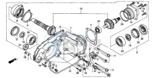 CBX750P2 drawing CROSS SHAFT