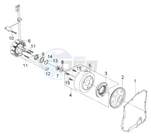 QUADLANDER 250 drawing MAGNETO / FLYWHEEL