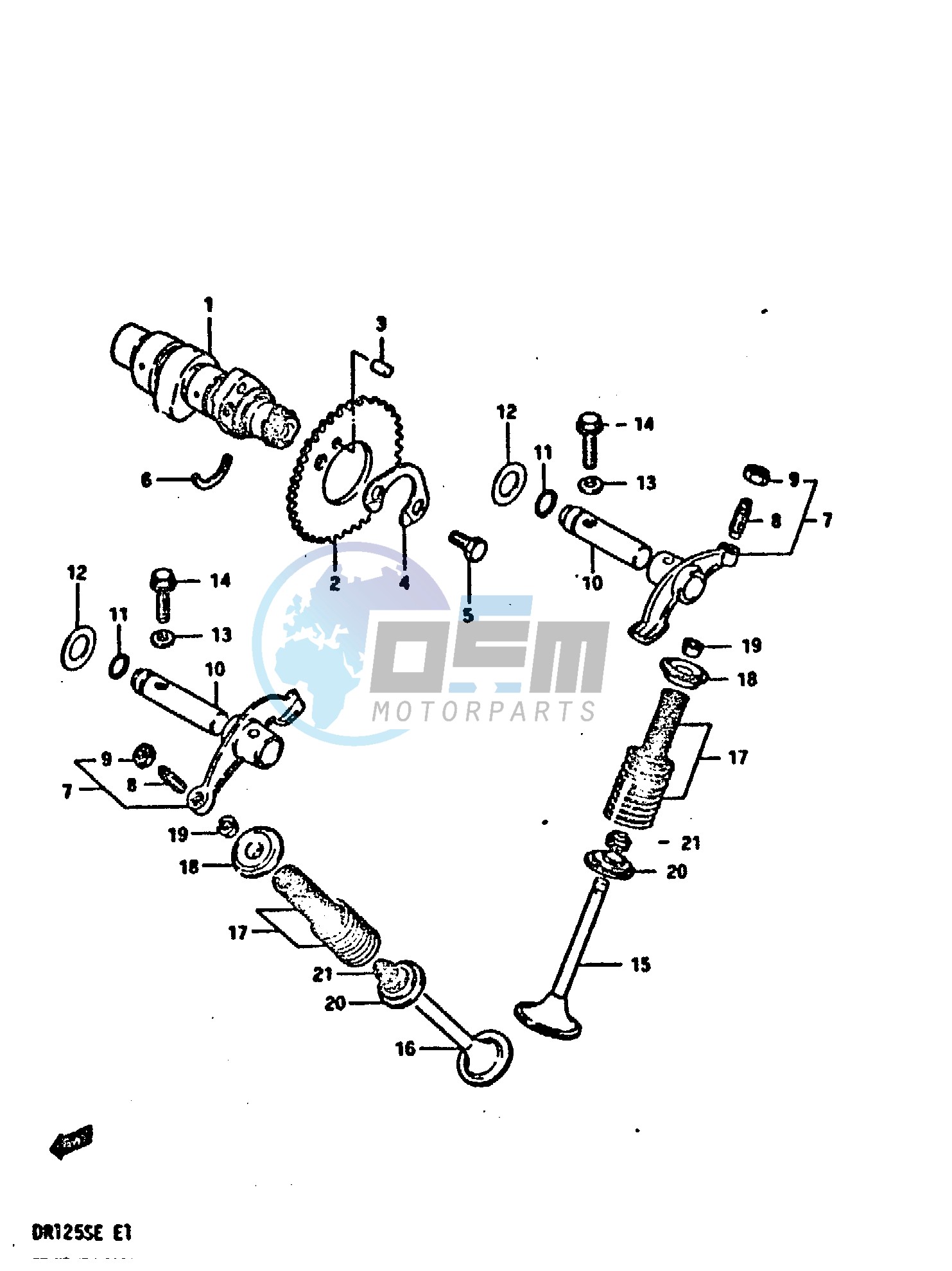 CAM SHAFT - VALVE