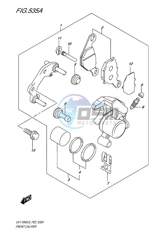 FRONT CALIPER