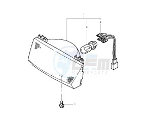 CT S 50 drawing HEADLIGHT