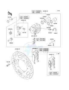 VN 1600 A [VULCAN 1600 CLASSIC] (A6F-A8FA) A8F drawing FRONT BRAKE