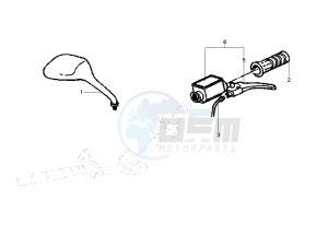 Runner PUREJET 50 drawing Rear master cylinder