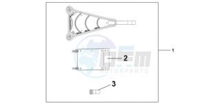 CBR1000RA9 ED / ABS REP drawing TANK BAG