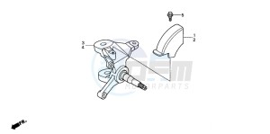 TRX400EX SPORTRAX 400 EX drawing KNUCKLE