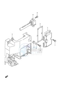 DF 150 drawing Rectifier/Ignition Coil