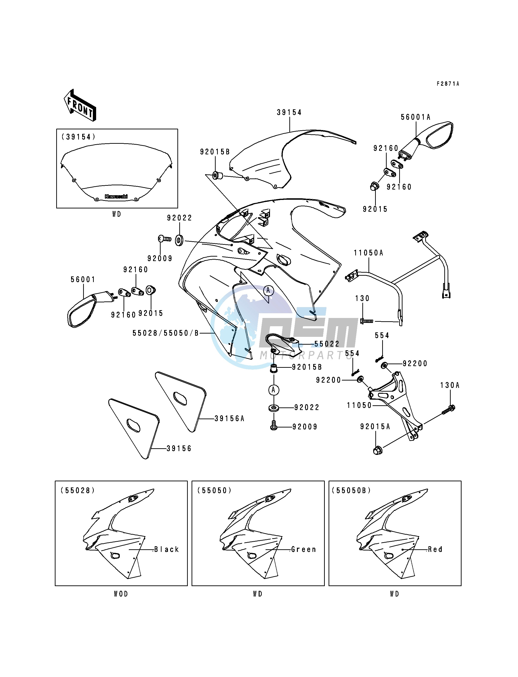 COWLING-- ZX600-G2- -