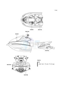 JT 1500 C [ULTRA LX] (C7F-C8F ) C7F drawing LABELS