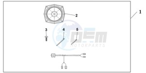 GL18009 Korea - (KO / AB) drawing REAR SPEAKER SET