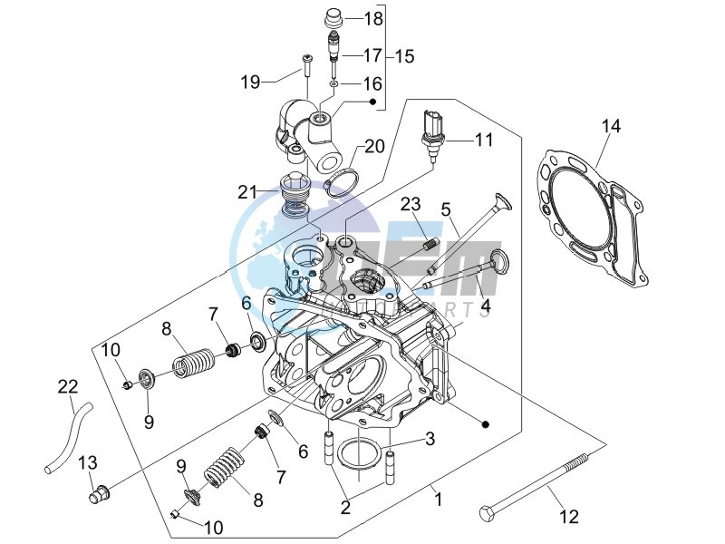 Head unit - Valve