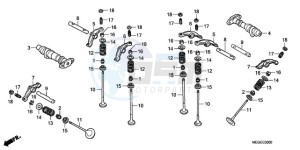 VT750CA9 Australia - (U / MME SPC) drawing CAMSHAFT