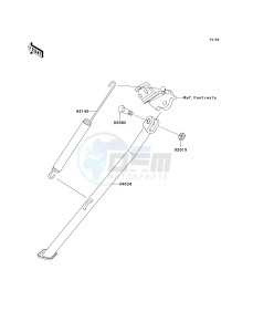 KLX 450 A [KLX450R] (A8F-A9F) A8F drawing STAND-- S- -