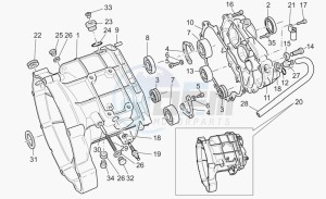 California 1100 EV PI Cat. Alum./Tit. PI Cat. drawing Single-plate clutch 1st series