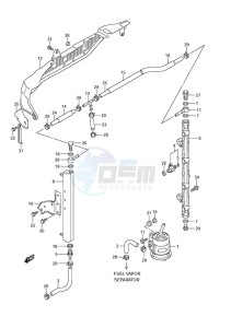 DF 175 drawing Fuel Injector