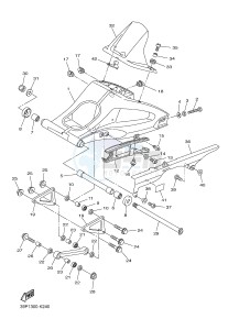 FZ8-N FZ8 (NAKED) 800 (2SH4) drawing REAR ARM