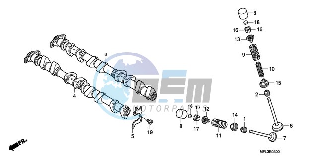 CAMSHAFT/VALVE