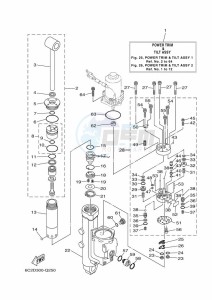 F40HETL drawing POWER-TILT-ASSEMBLY-1