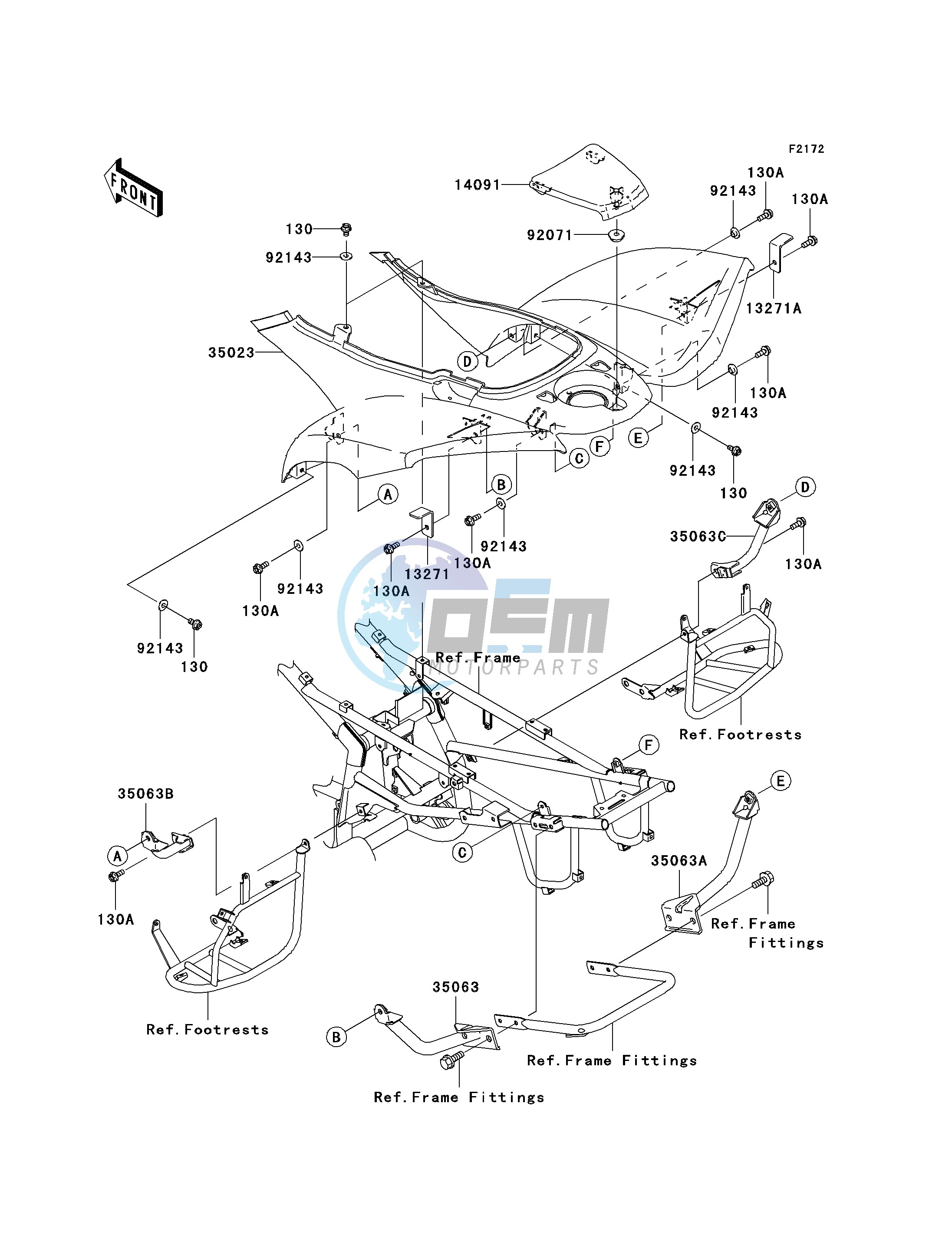 REAR FENDER-- S- -