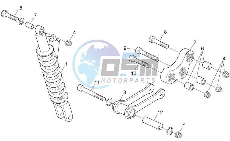 Rear Shock absorber