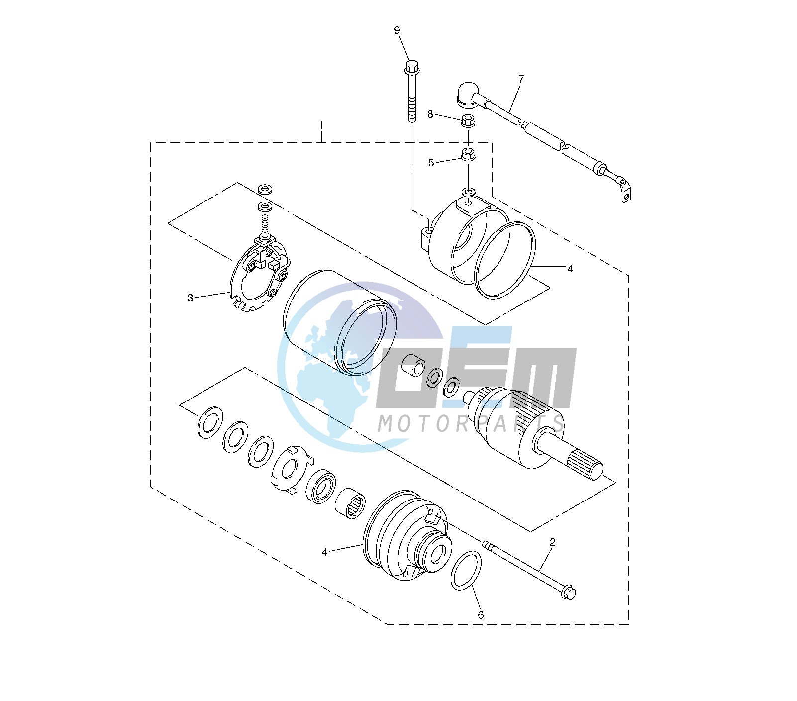 STARTING MOTOR