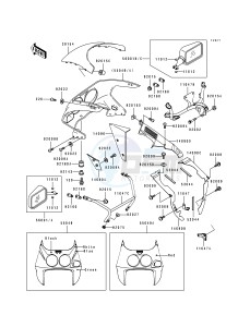 ZX 750 L [NINJA ZX-7] (L1-L3) [NINJA ZX-7] drawing COWLING -- ZX750-L1- -