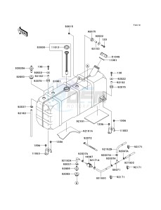 KAF 950 F [MULE 4010 DIESEL 4X4] (F9F-FAF) F9F drawing FUEL TANK